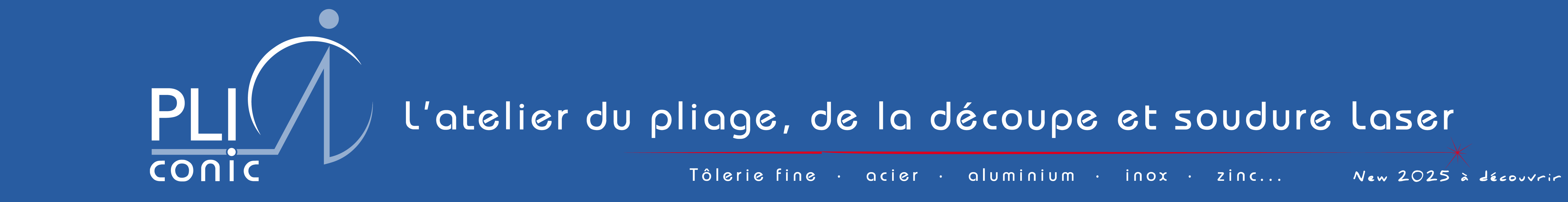 Pliage de Tole sur mesure aluminium, acier, inox, larmée - PLICONIC